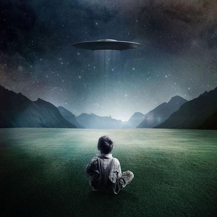 disco voador menino - To no Cosmos